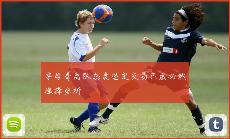 字母哥离队态度坚定交易已成必然选择分析
